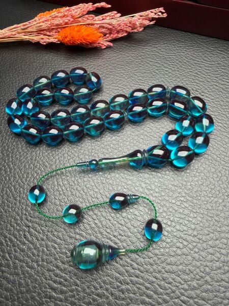 Blok Zar Kehribar Tesbih