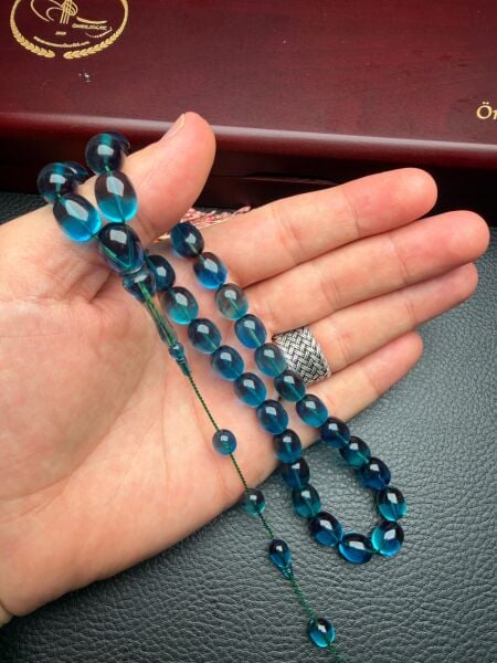 Blok Zar Kehribar Tesbih