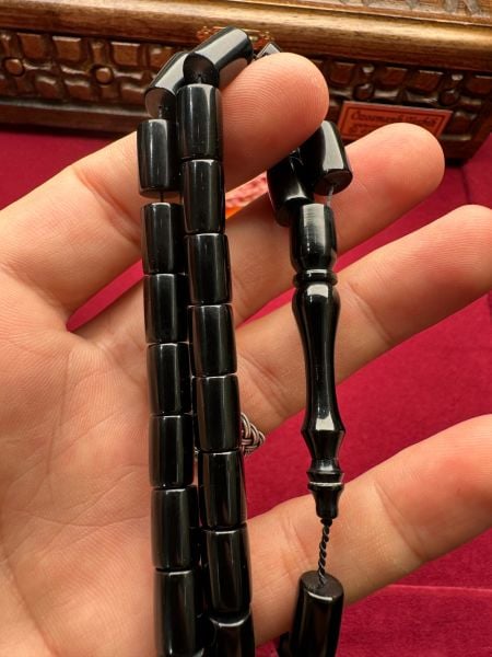 Kesme Model  Sıkma Kehribar Tesbih