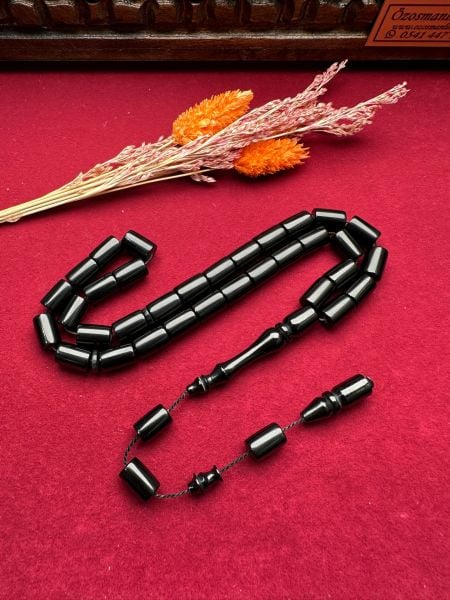 Kesme Model  Sıkma Kehribar Tesbih