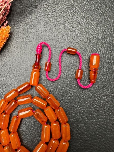 Bahadır Kılıç Usta Dizayn Osmanlı Sıkma Kehribar Tesbih