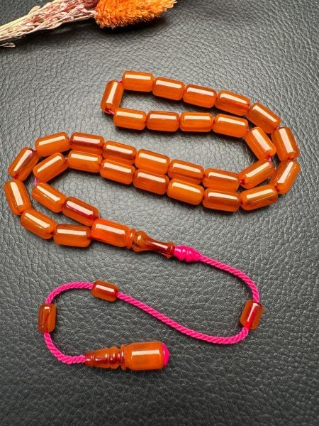 Bahadır Kılıç Usta Dizayn Osmanlı Sıkma Kehribar Tesbih