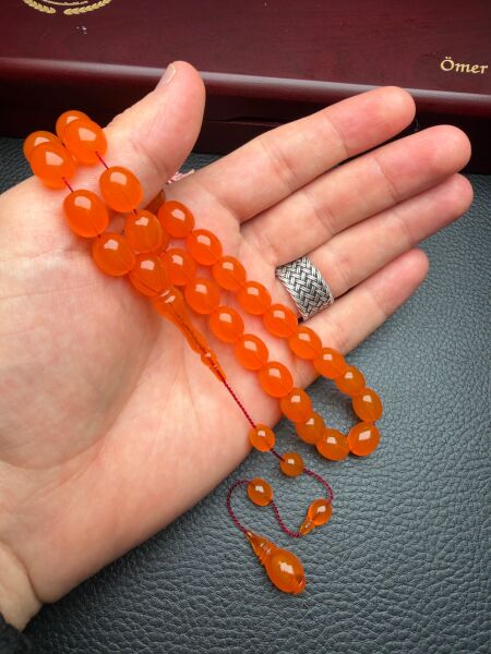 Blok Zar Kehribar Tesbih