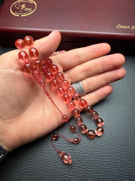 Blok Zar Kehribar Tesbih