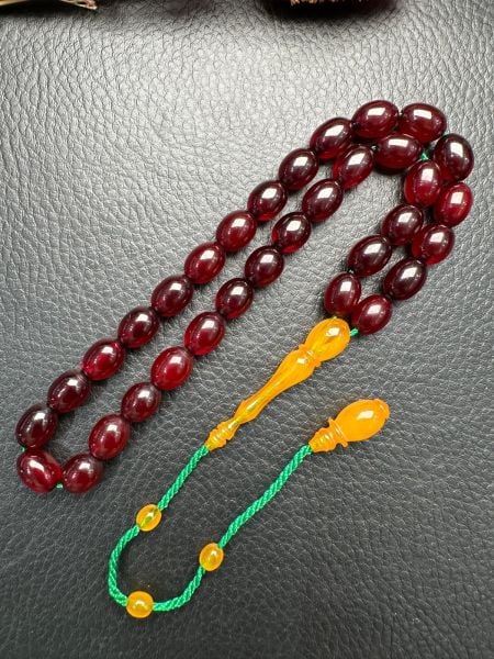 Onur Kaşkaya Usta Dizayn İngiliz Kolye Osmanlı Sıkma Kehribar Tesbih