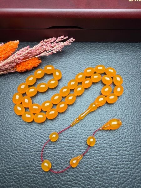 Blok Zar Kehribar Tesbih