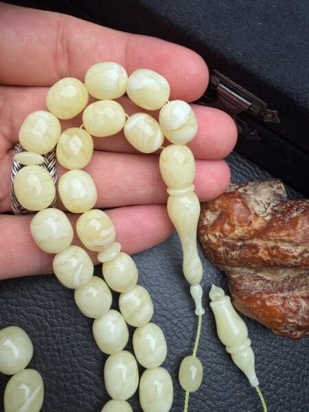 Serdar Aydın Ustaİşçiliği Damla Kehribar Tesbih