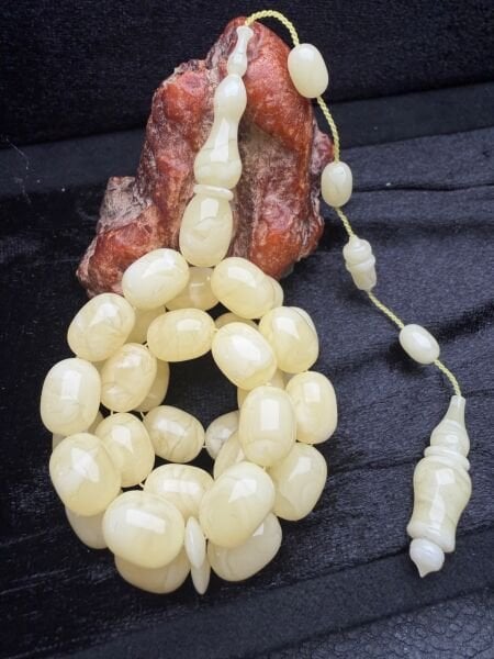 Serdar Aydın Ustaİşçiliği Damla Kehribar Tesbih