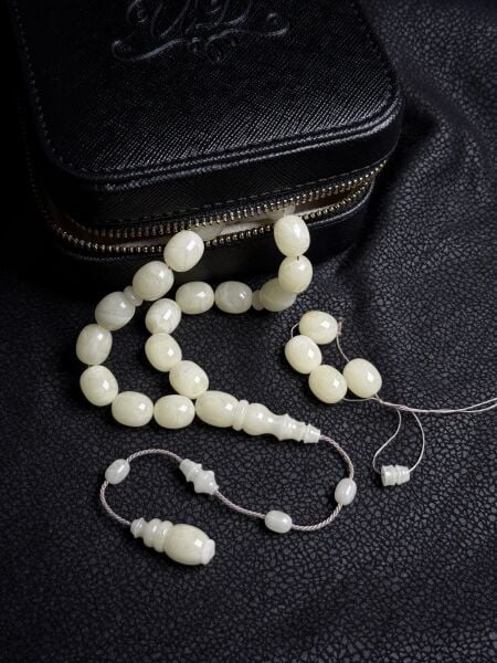 Umut Dinç Ustaİşçiliği Damla Kehribar Tesbih