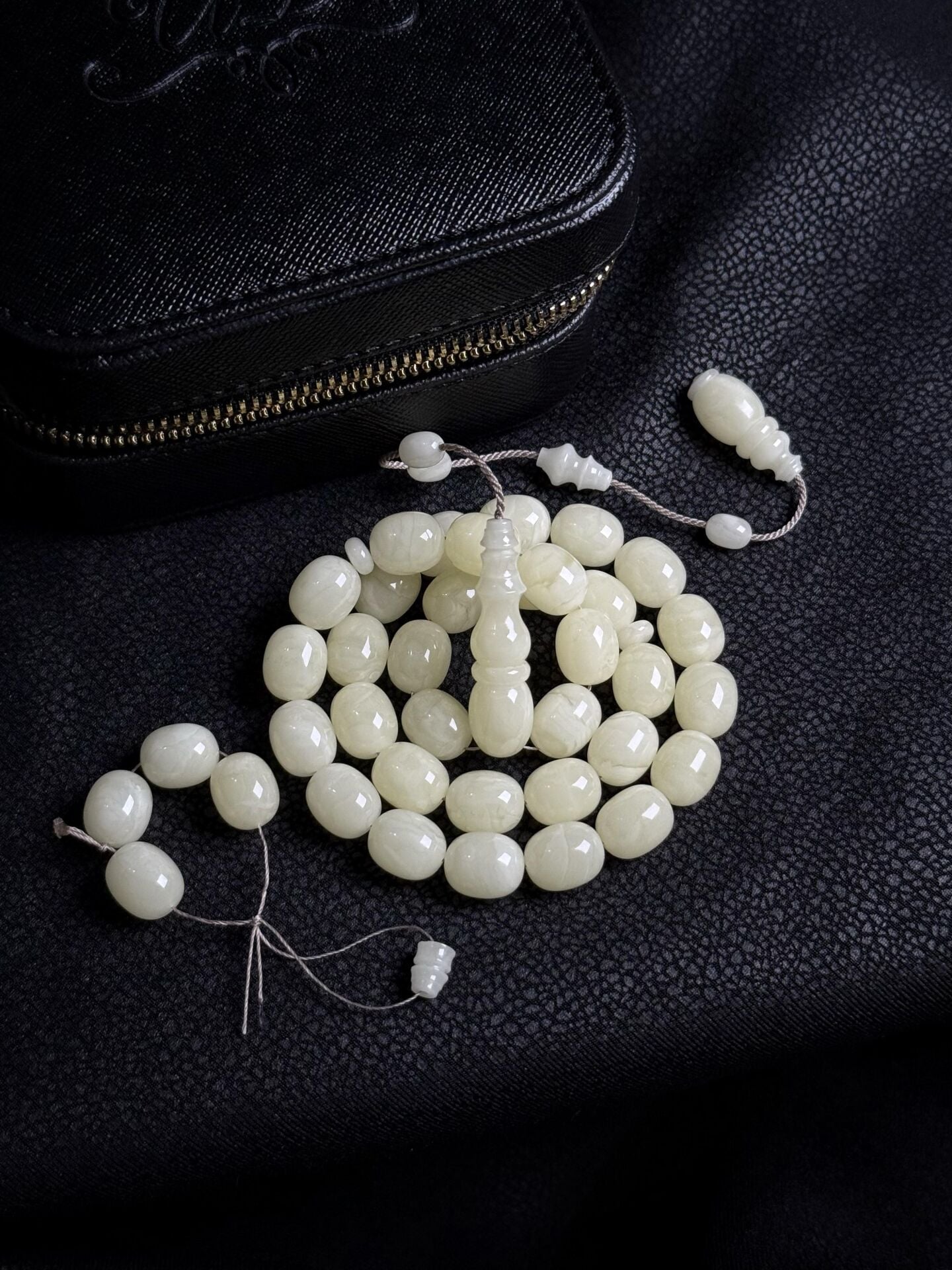 Umut Dinç Ustaİşçiliği Damla Kehribar Tesbih