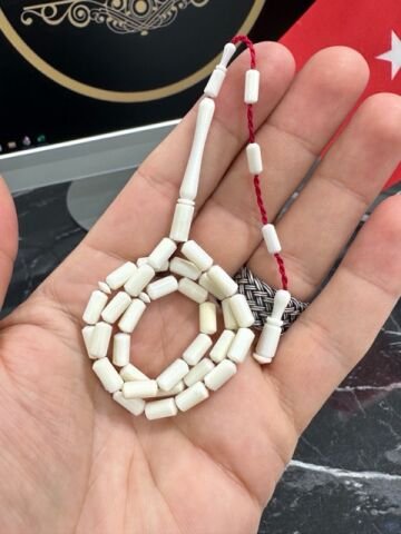 Kapsül Model Sade Fil Dişi Tesbih