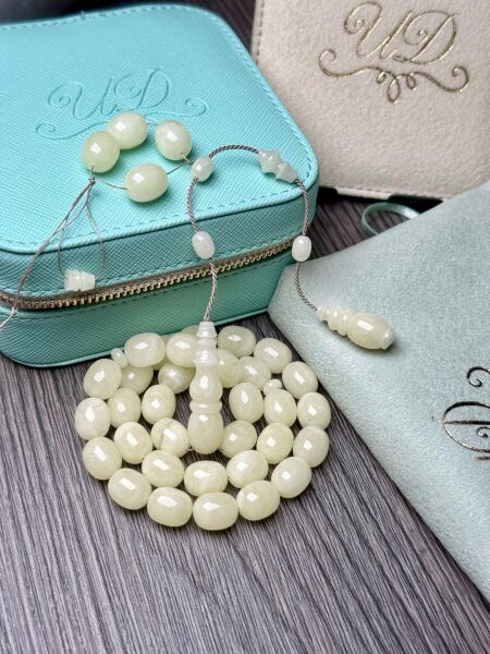 Umut Dinç Ustaİşçiliği Damla Kehribar Tesbih