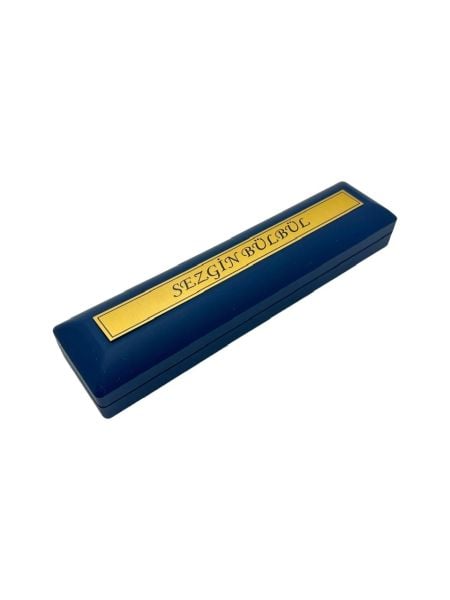 Lacivert  Renk Özel Tasarım Led Işıklı Tesbih Kutusu