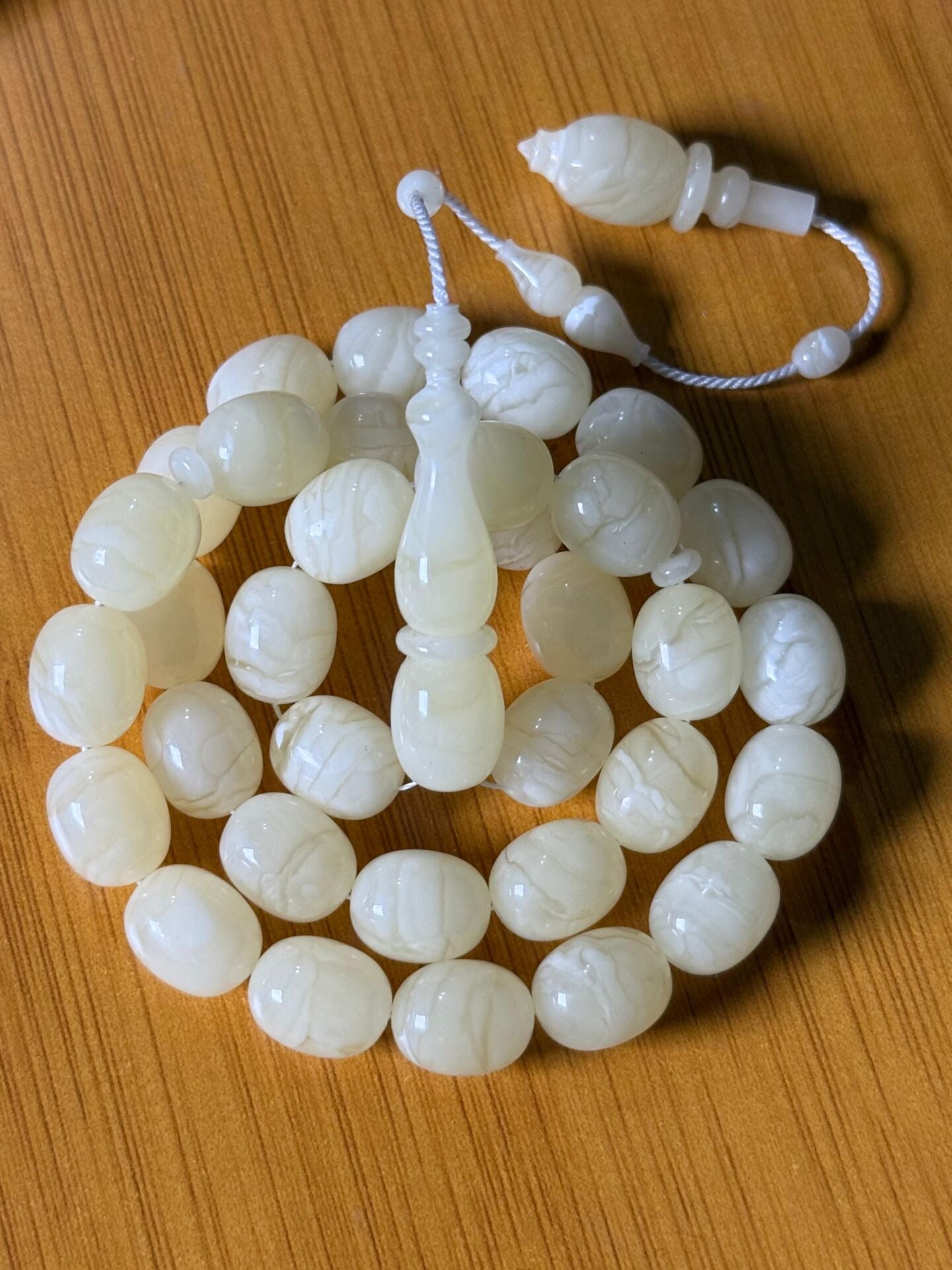 İbrahim Arıkan Usta İşçiliği Damla Kehribar Tesbih