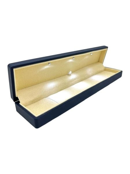 Lacivert  Renk Özel Tasarım Led Işıklı Tesbih Kutusu