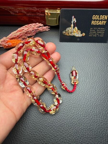Kapsül Model Maskot Ateş Kehribar Tesbih