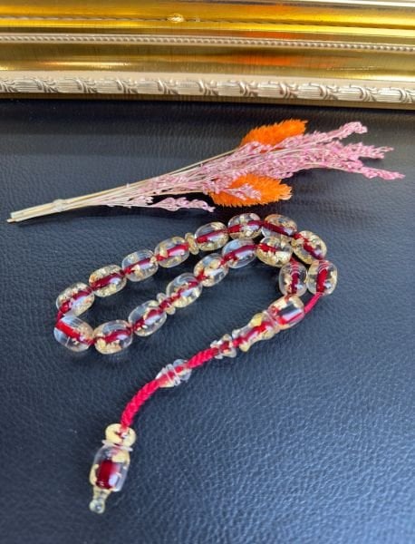 Kapsül Model Maskot Ateş Kehribar Tesbih