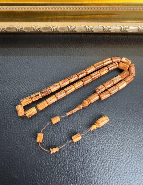 Kapsül Model Eski Malzeme Çekoslavak Katalin Tesbih