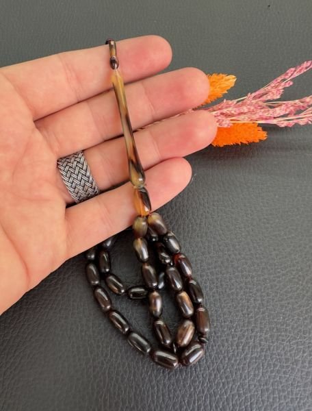 İsmail Özbek Usta İşçiliği Şişirme Kapsül Model Caretta Bağa Tesbih