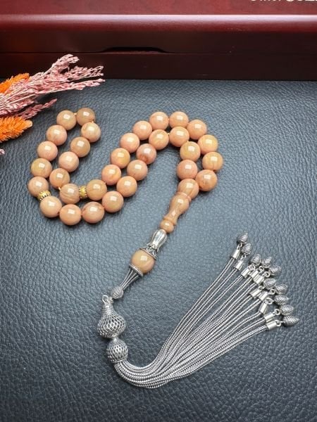 Küre Model Sıkma Kehribar Tesbih