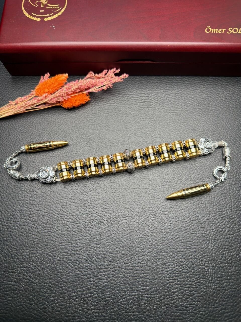 Mermi Model Gümüş Zaza Tesbih