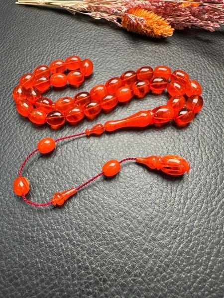 Kapsül Model Sıkma Kehribar Tesbih