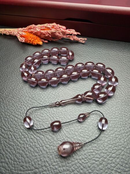 Blok Zar Kehribar Tesbih