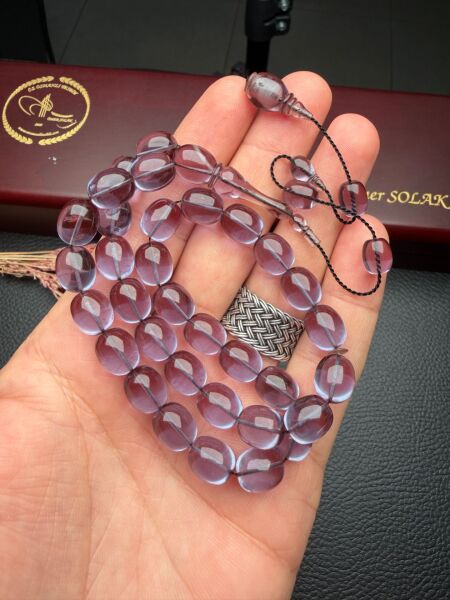 Blok Zar Kehribar Tesbih