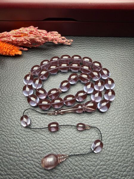 Blok Zar Kehribar Tesbih