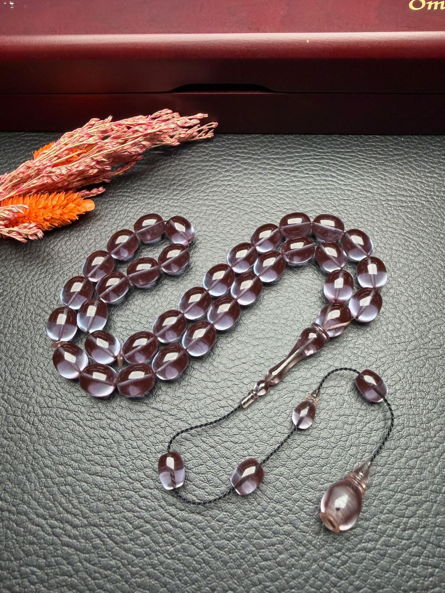 Blok Zar Kehribar Tesbih