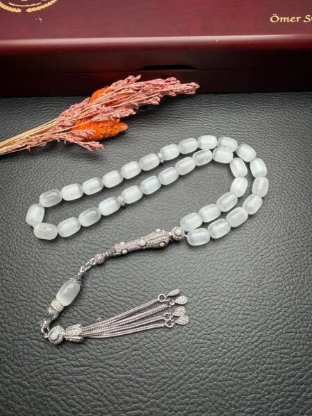 Kapsül Model Selenit Doğaltaş Tesbih