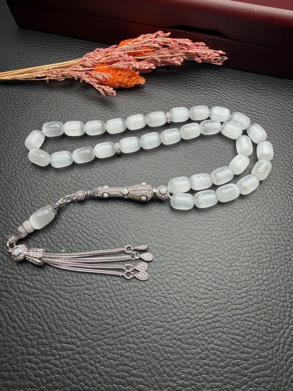 Kapsül Model Selenit Doğaltaş Tesbih