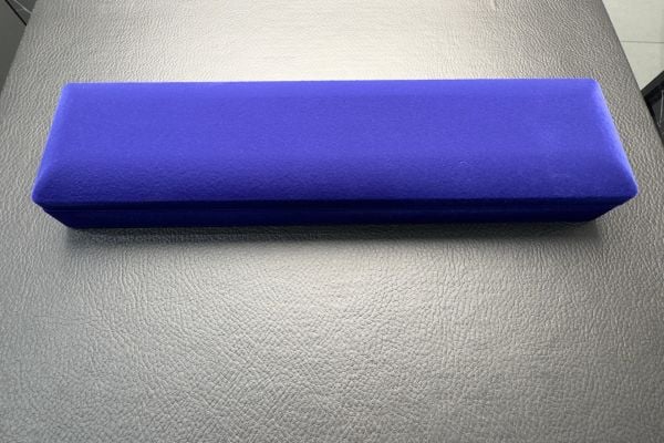 Lacivert  Renk Özel Tasarım Kadife Tesbih Kutusu