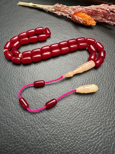 Kapsül Model Osmanlı Benzetme Sıkma Kehribar Tesbih