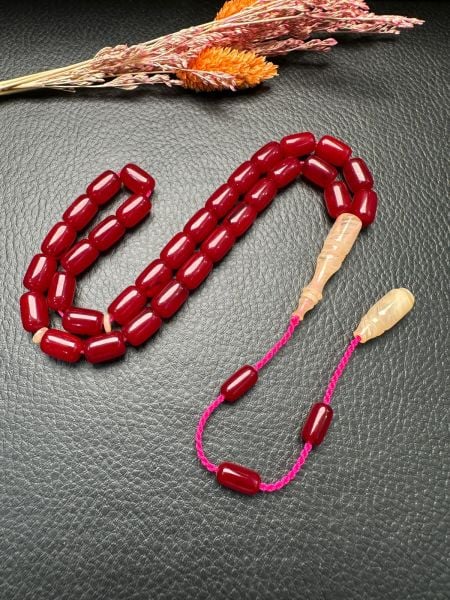 Kapsül Model Osmanlı Benzetme Sıkma Kehribar Tesbih