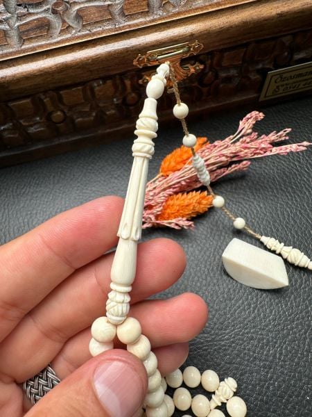 99'luk Küre Model Sistemli Fildişi Tesbih