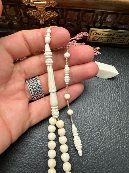 99'luk Küre Model Sistemli Fildişi Tesbih