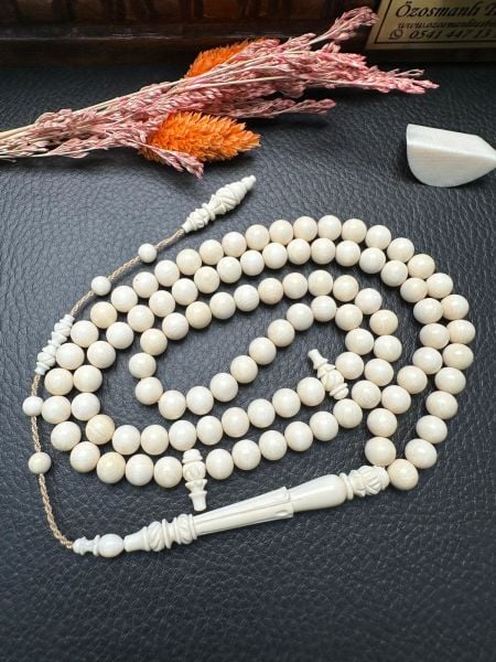 99'luk Küre Model Sistemli Fildişi Tesbih