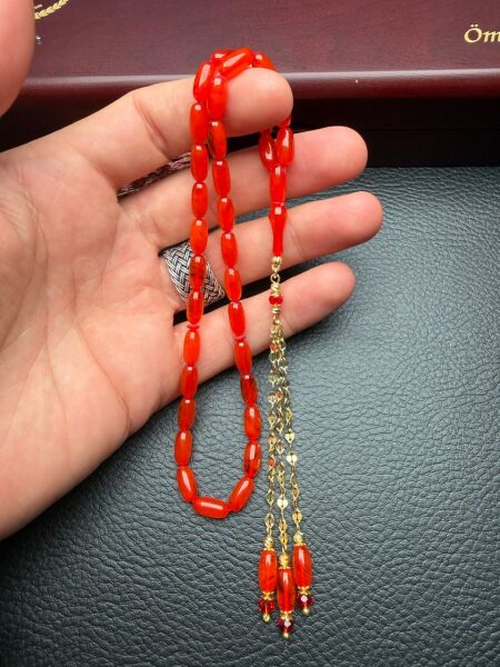 Kapsül Model Sıkma Kehribar Tesbih