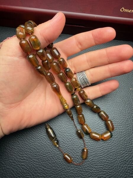 Sistemli Bufalo Boynuzu Tesbih