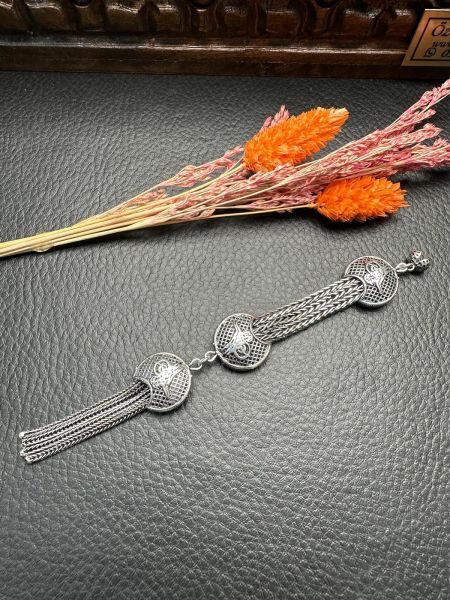 Özel Tasarım Gümüş Püskül