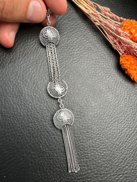 Özel Tasarım Gümüş Püskül