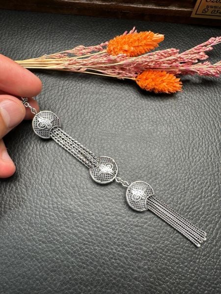 Özel Tasarım Gümüş Püskül