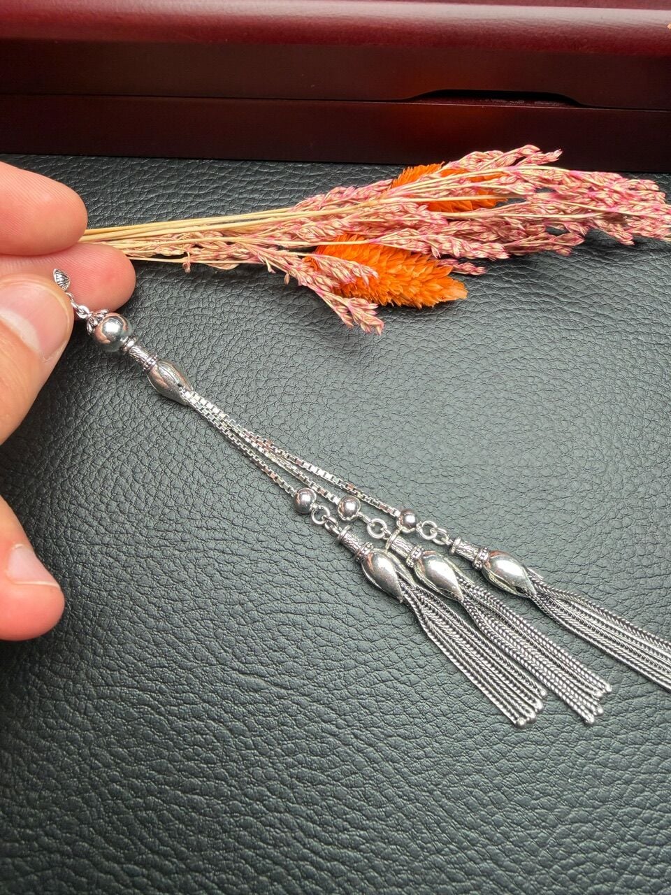 Özel Tasarım Gümüş Püskül