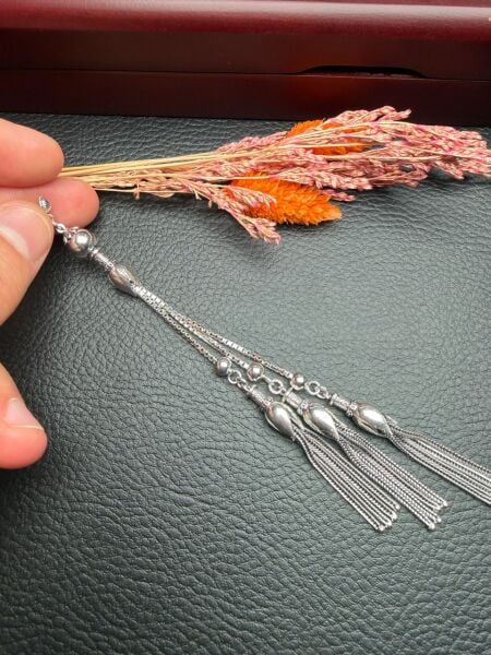 Özel Tasarım Gümüş Püskül