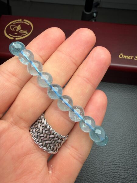 Topaz Doğal Taş Bileklik