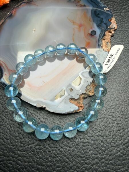 Topaz Doğal Taş Bileklik