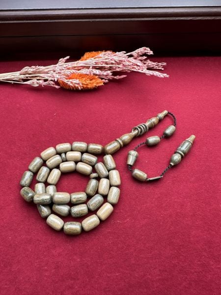 Kapsül Model Yeşil Pelesenk Ağaç Tesbih