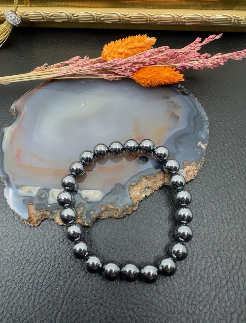 Hematit Taşı Doğal Taş Tesbih