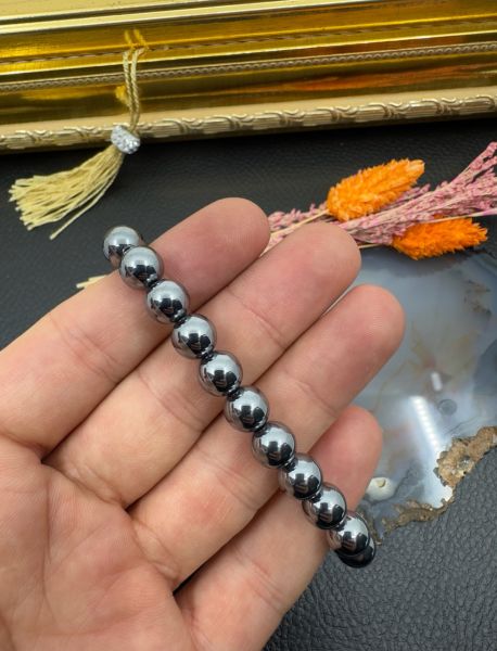 Hematit Taşı Doğal Taş Tesbih